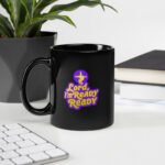 Black Glossy Mug - Image 3