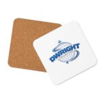 Cork-back coaster