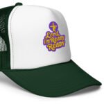 Custom Logo Foam Trucker Hat – Comfortable Snapback - Image 24