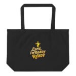 Large organic tote bag