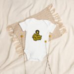 Organic cotton baby bodysuit - Image 2