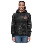 Unisex Champion tie-dye hoodie - Image 9