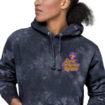 Unisex Champion tie-dye hoodie - Image 11