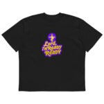 Unisex organic oversized high neck t-shirt - Image 4