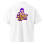 Unisex organic oversized high neck t-shirt - Image 9