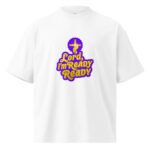 Unisex organic oversized high neck t-shirt - Image 8