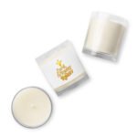 Glass jar soy wax candle - Image 3